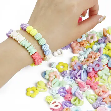 Kids DIY Bracelet Kit, Make 6+ Bracelets  Beaded bracelets diy, Diy  bracelets kit, Bracelet kits