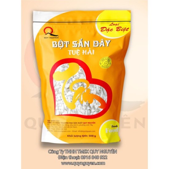 Bột sắn dây quy nguyên 500gr - nguyên chất_tdpt - ảnh sản phẩm 1