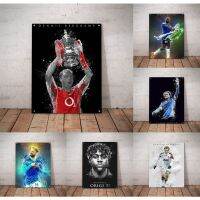 ℗✻FIFA World Cup Football Soccer Star Metal Poster Fashion Tin Sign Wall Hangings Wall Plaque Art Fa Size: 20cm X 30cm（Contact the seller, free customization）