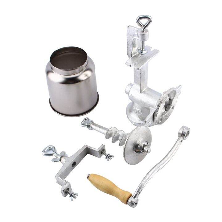 hot-new-hand-crank-table-clamp-grain-millcorn-grain-grinder-เหล็กหล่อ-malt-mill-grinder-สำหรับบดกาแฟ