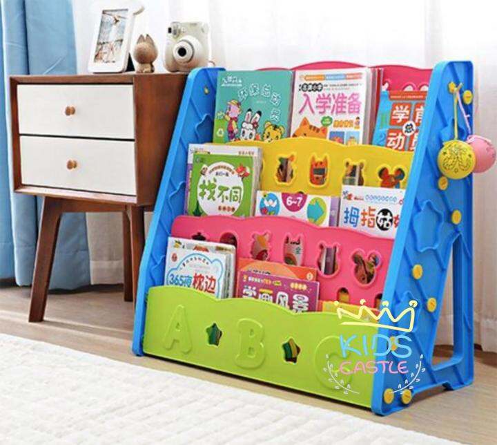 kids-castle-ชั้นวางหนังสือฝึกระเบียบสำหรับเด็ก