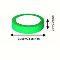 Glow In The Dark Tape Bright, Rechargeable, Long-Lasting Fluorescent Tape Luminous Tape For Halloween, Night Decorations, Outdoor Sports And Marking