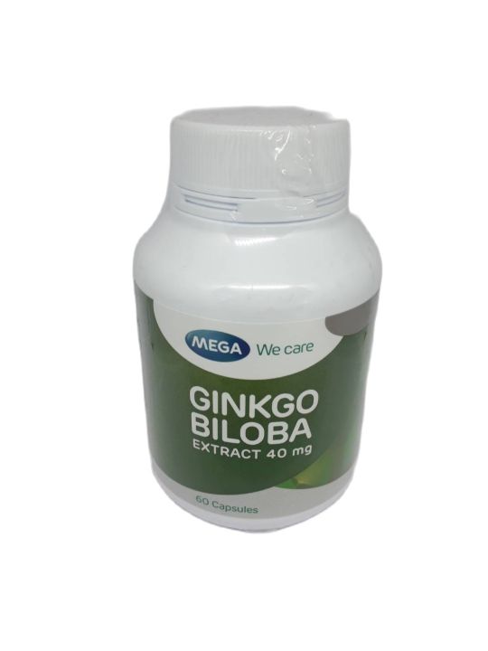 mega-ginkgo-biloba-extract-40-mg-60-แคปซูล-เมก้า-วี-แคร์-จิงโก-สารสกัดจากใบแปะก๊วย-อาหารเสริมบำรุงสมอง-ความจำ