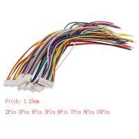 【hot】◘▬☈  5Pcs/lot JST 1.25 mm Wire 2P/3/4/5/6/7/8/10 Pin Pitch Cable Connectors Length 10/15/20/30CM