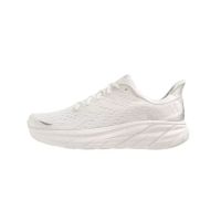 2023 legit 2023 available Hot sale Hoka one one Clifton 8 Shock Absorption Sneakers White gray silver