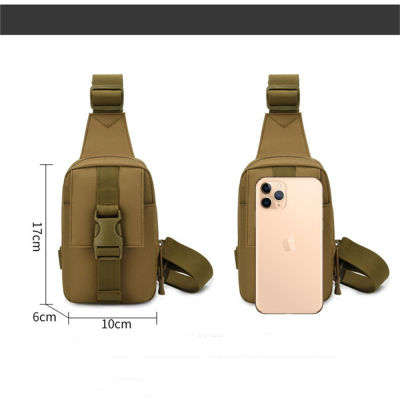 Hiking For EDC Chest Cycling Military Pouch Tactical Campinga Tactical Chest Bag Chest Bag Military Trekking Pack