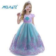 MQATZ 3 Chiếc Đầm Công Chúa Nàng Tiên Cá Cho Trẻ Em Mới Trang Phục Phối