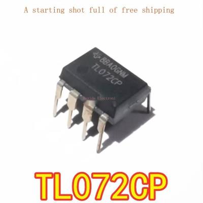 10Pcs ใหม่ TL072 TL072CP In-Line DIP-8 Dual Op Amp