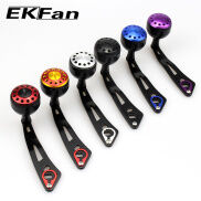 EKfan Tay cầm cuộn câu cá Chiều dài cánh tay 100MM Tay cầm hợp kim nhôm
