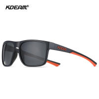 KDEAM Photochromic And Polarized Unisex Sunglasses Square UV400 Shades Mirrored Glasses For Driving Hiking Camping Fishing