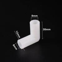 ；【‘； ID 8Mm Plastic Connector Stereoscopic Tee Elobow Straight Joint Garden Irrigation Water Connector DIY Tent Pipe Fittings 2Pcs