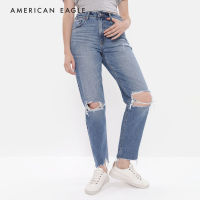 American Eagle Strigid Straight Mom Jean กางเกง ยีนส์ ผู้หญิง สเตรท มัม (WST WMO 043-4639-893)