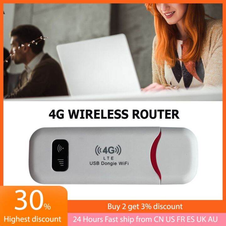 Router Wifi LTE nirkabel kartu SIM 4G, Dongle seluler Hotspot saku