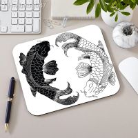 Koi Carp Pad Desk Mat Gaming Mouse Accessories Table Custom Computer Mause Pc Gamer Anime Mousepad Company Girl Accessory Cute