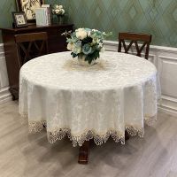 【small stationery】    NewTablecloth พระรอบผ้าปูโต๊ะผ้าปูโต๊ะรับประทานอาหารบ้านเย็บปักถักร้อยตาราง CoverGold ตกแต่งบ้าน