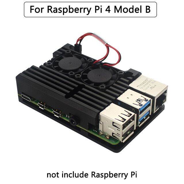 hot-on-sale-fuchijin77-อะลูมิเนียมสำหรับ-raspberry-pi-4กล่องโลหะ-raspberry-pi-4พร้อมฮีทซิงค์สำหรับ-raspberry-pi-4-pi-4b-pi-3b