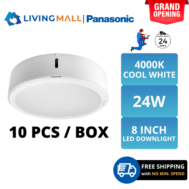 PANASONIC NNV50115WE1M SURFACE MOUNTED LED DOWNLIGHT (24W) COOL WHITE ...