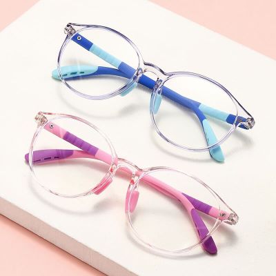 **มาแรง** แว่นเด็ก แว่นตาเด็ก แว่นตากรองแสงสีฟ้าถนอมสายตาสำหรับเด็ก น้ำหนักเบาคุณภาพดี สินค้าพร้อมส่งในไทย รุ่น-5291