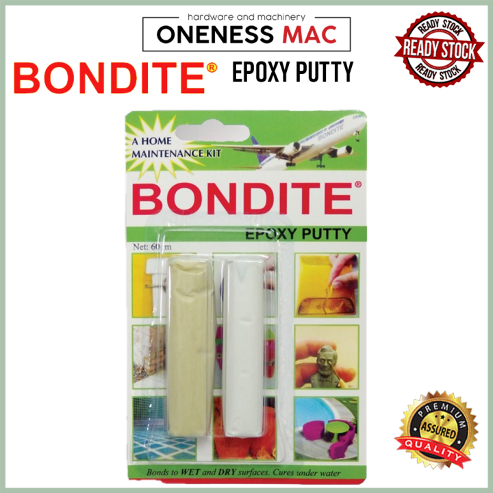 BONDITE EPOXY PUTTY FILLER BONDING STICKS WATER LEAKING Lazada
