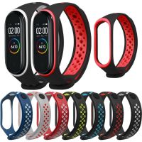 For Xiaomi Mi Band 3 strap Mi Band 4 strap Replacement Sport Soft Silicone Wristband Wrist Strap