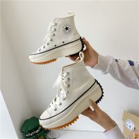 Plus Size 41 42 Ulzzang Women Canvas Shoes High Top Pas Colour Sneakers Korean R Vintage Casual Sneaker For Girls