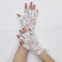 New Goth Dressy Gloves Fingerless UV-proof Protection Mittens Supplies