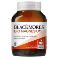 Blackmores Bio Mag nesium 100 Tablets แบลคมอร์ส ไบโอแมกนีเซียม 100 เม็ด exp 05/07/2025