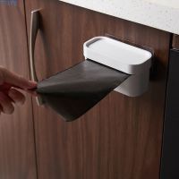 ✕ 【TTLIFE】Wall-mounted Garbage Bag Storage Box Multifunctional Toilet Rack Plastic Garbage Bag Storage Box