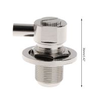 HVJ-So239 Uhf Female Right Angle Rf Connector For Rg58 Rg142 Lmr195 Coaxial Cable