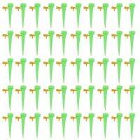 50PCS Auto Drip Irrigation Watering System Dripper Spike Kits Garden Household Plant Flower Automatic Waterer Tools Watering Systems  Garden Hoses