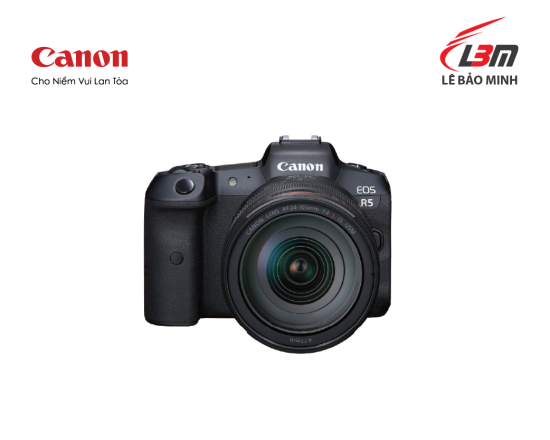 Máy ảnh canon eos r5 kit rf24-105 usm - chính hãng lê bảo minh - ảnh sản phẩm 3