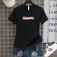 เสื้อทีเชิร์ต แขนสั้น ยอดฮิตลายSupreme-SHORTใส่ได้ทั้งหญิงและชายใส่เที่ยว ทำงาน ออกกำลังกาย