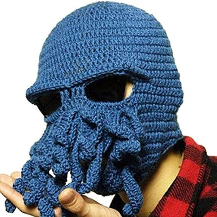 bomhcs-novetly-tentacle-octopus-cthulhu-knit-beanie-hat-cap-wind-birthday-gift-for-fun