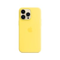 iPhone 14 Pro Max Silicone Case with MagSafe - Canary Yellow