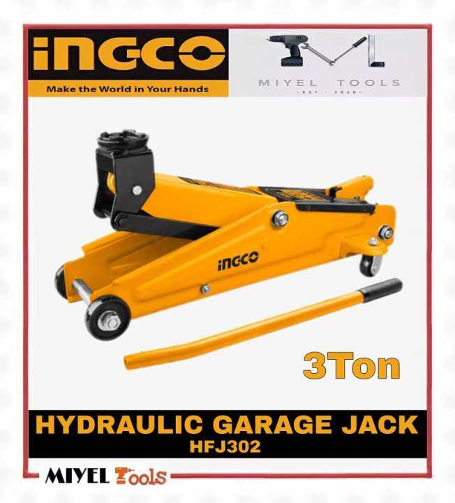 INGCO Hydraulic Floor Jack Stand 3 Ton (HFJ302) Lazada PH
