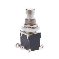 AC 250V/2A 125V/4A 6Pins DPDT Stomp Foot Switch สำหรับกีตาร์