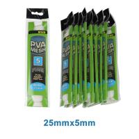 เหยื่อตกปลาคราพตาข่าย Pva แบบเติมละลายน้ำ Pva 5M,เหยื่อตกปลาอุปกรณ์ตกปลาถุง Pva 25Mm 35Mm