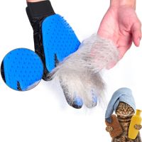 Dog Hair Remover Deshedding Brush Comb Glove For Animals Dogs Cats Grooming Tools Pet Supplies Puppy Cleaning Massage Products Brushes  Combs