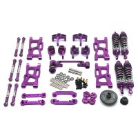 Metal Upgrade Parts Kit for Wltoys 144001 124007 144010 124017 124019 RIaarIo XDKJ-001 XDKJ-006 AM-X12 RC Car