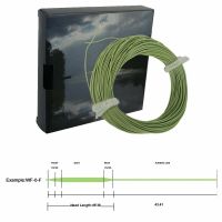 [HOT LIAXLLWISAAZH 534] Nymph Line Floating Ultra Thin Fly Line One Size 0-5 Fly Fishing Floating Line