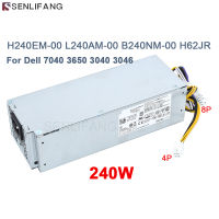 แหล่งจ่ายไฟใหม่8Pin 240W H240EM-00 H62JR D240ED-00 B240EM-00 L240AM-00สำหรับเดลล์ Optiplex 3040 3046 3050 5040 7040 7050 V3250