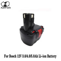 สำหรับ 12 V 3.0 4.0 5.0 ahli-ion แบตเตอรี่แบบชาร์จไฟได้สำหรับ BAT043 BAT045 BTA120 2607335430,GSR 12 VE-2,GSB 12 VE-2,PSB 12