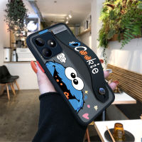 เคสสำหรับ Realme C53 Realme Narzo N53กันกระแทกเคสลายการ์ตูน Sesame Street เคสใส่โทรศัพท์นิ่มขอบเต็มปกป้องเลนส์โทรศัพท์บางเฉียบเคส