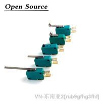 Micro Limit Switches 16A 250V 125V NO NC COM 6.3mm 3 Pins SPDT Micro Switch 28mm 52mm Arc Roller Lever Touch Switch Microswitch