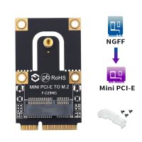 【SALE】 childlesvabo1982 ใหม่ประเภท M.2 NGFF ไปยัง Mini PCI-E (PCIe + USB) สำหรับ M.2 Wifi บลูทูธไร้สาย Wlan การ์ด AX200 9260 8265 8260สำหรับแล็ปท็อป PC