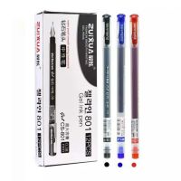 YANDUN 6pcs ออฟฟิศสำหรับทำงาน สำหรับเด็กๆ สำหรับนักเรียน 0.38มม. หมึกความจุสูง ดำ/น้ำเงิน/แดง ปากกาสำหรับเขียน ปากกาเซ็นชื่อ ปากกาเจล ปากกาปลายเพชร