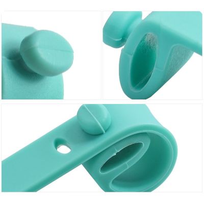 4PCS Silicone Cable Clipper Headset Data Cable Winder YT0889