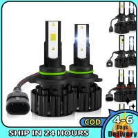 HOME Mall 2ชิ้นหลอดไฟไฟหน้ารถมอเตอร์ไซค์แบบ LED Z3 12V 6000LM ไฟหน้ารถมอเตอร์ไซค์แบบ LED แอลอีดีซุปเปอร์สว่างชุดแปลง S 6000K สีขาวเย็นกันน้ำ IP68