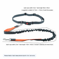 Dog Leash Rope Running Elasticity Hands Free Leashes Pet Dog Collar Leashes with Adjustable Waist Rope Dog Rope CL108