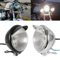 35W 12V Motorcycle Headlight 5-inch Auxiliary Light Bowl Spotlight Retro Fog Lamp Universal Modified Parts